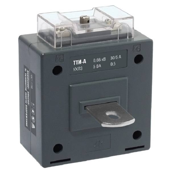 Трансформатор тока IEK ТТИ-А 125/5А 5ВА без шины класс точности 0.5